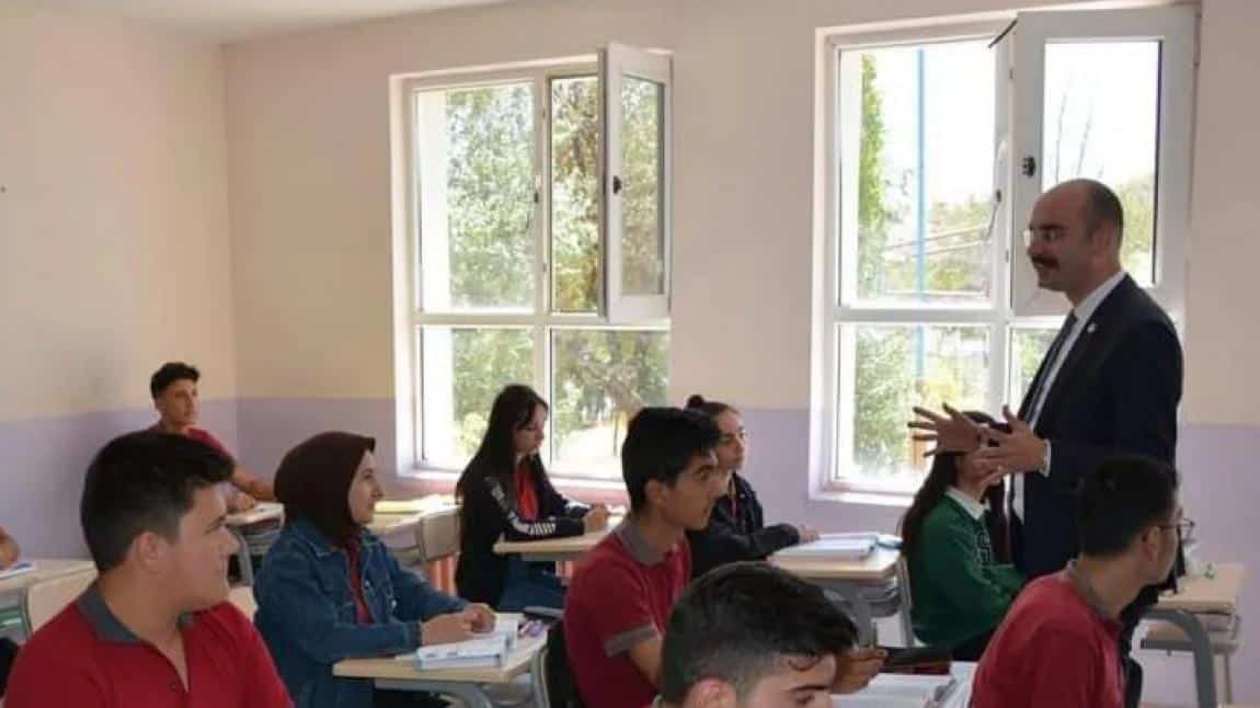 Sayın Kaymakamımız Ahmet Fatih SUNGUR Okulumuzda